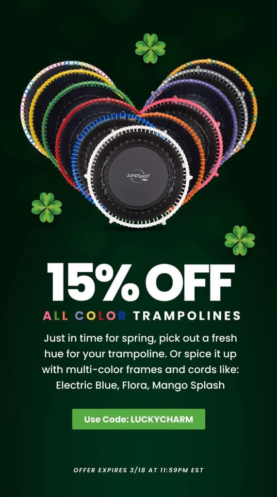 jumpsport color rebounders offer spring 2025