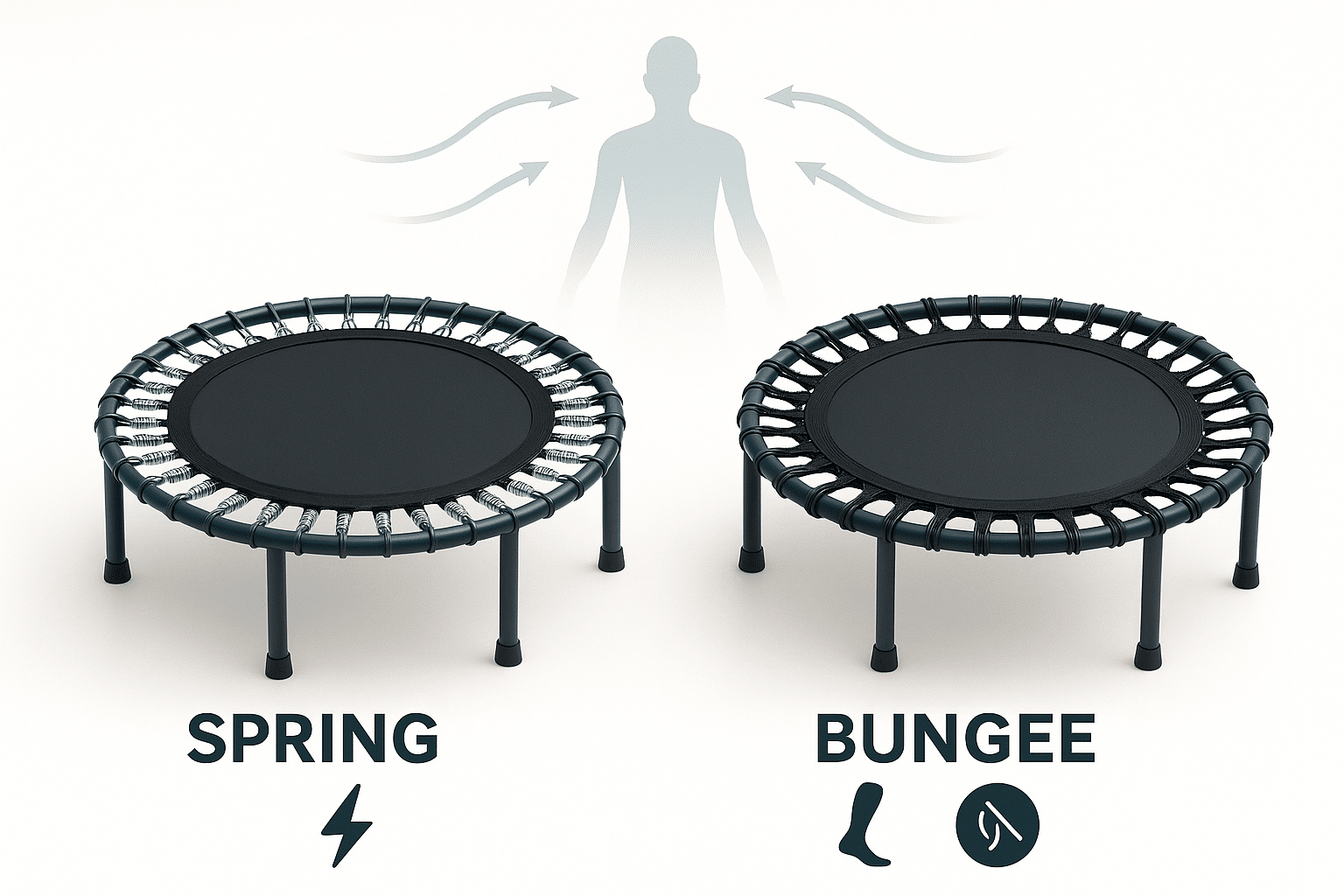 Spring vs Bungee Rebounders