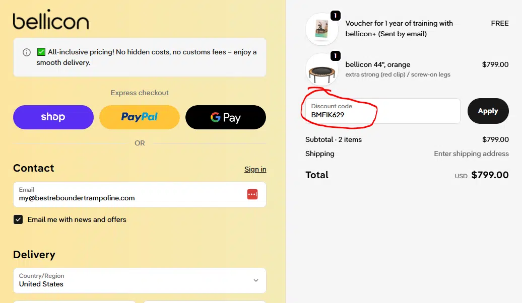 shopping cart discount code black friday 2025